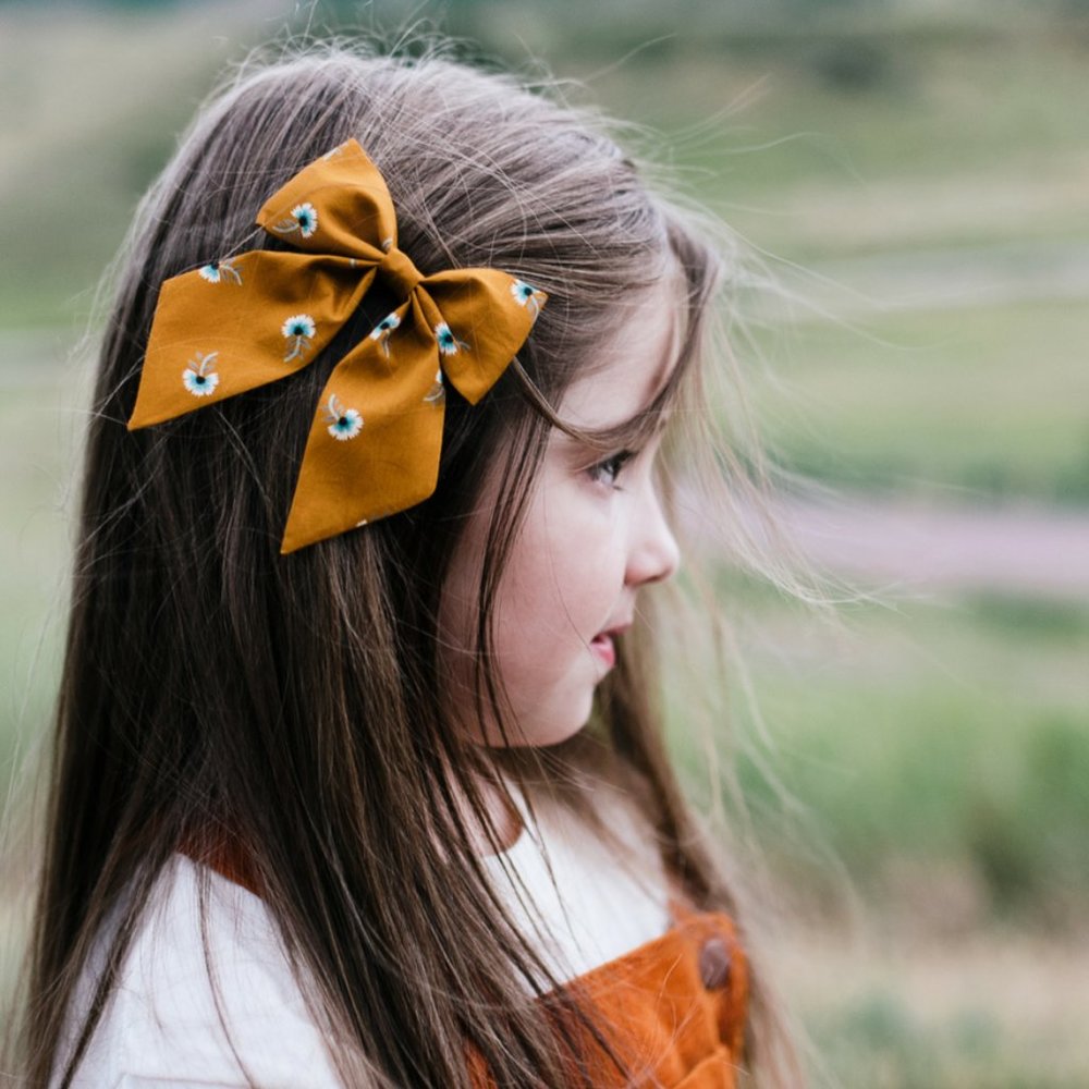 Wunderkin Sailor Bow Lot of 2 - Etta (Orange) & Wren (Blue)